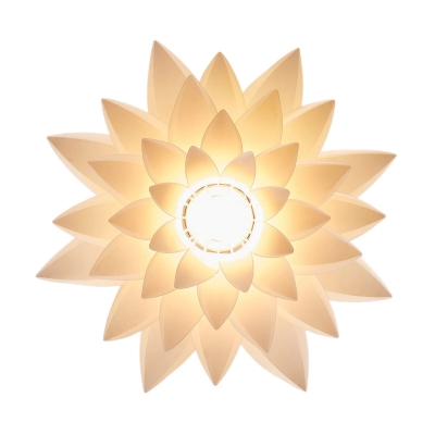 Sculptural Petal Ceiling Light – Modern Lamp for Living Room S406