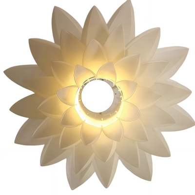 Nordic Lotus Ceiling Lamp – Contemporary Pendant for Living Room S407