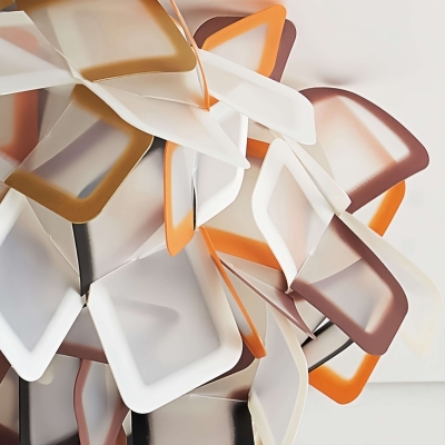 Gradient Acrylic Ceiling Light – Modern Ceiling Lamp for Bedroom S405