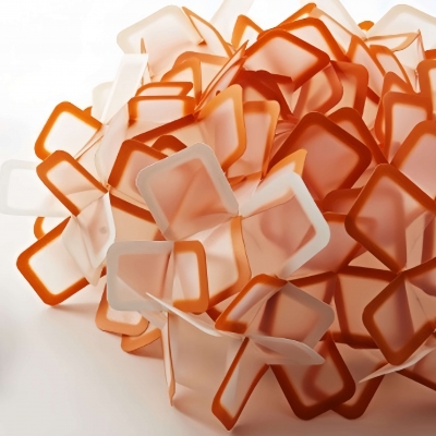 Gradient Acrylic Ceiling Light – Modern Ceiling Lamp for Bedroom S405