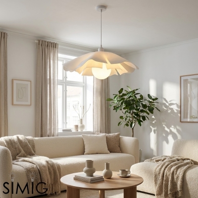 Scandinavian Petal Inspired Shade - Pendant Light for Cafe S396