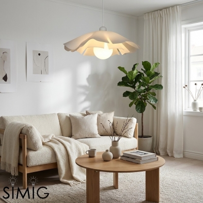 Scandinavian Petal Inspired Shade - Pendant Light for Cafe S396