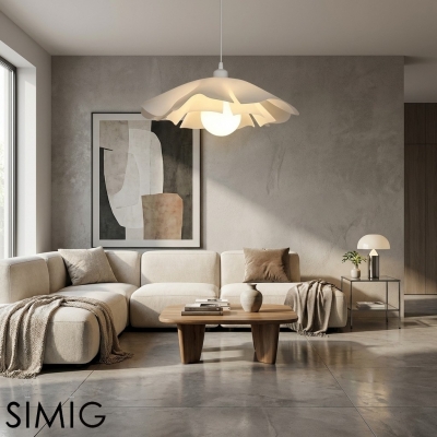 Scandinavian Petal Inspired Shade - Pendant Light for Cafe S396
