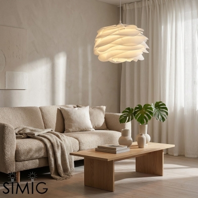 Rose Petal Sculptural Nordic Pendant Lamp - Lamp for Bedroom Glow S397