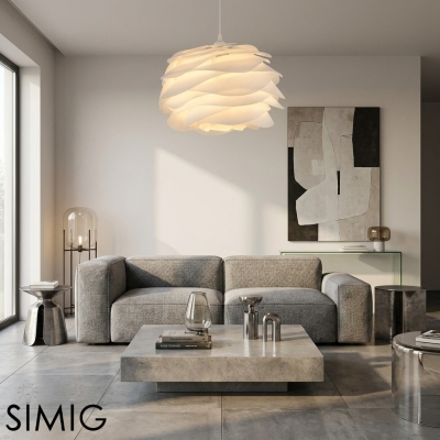 Rose Petal Sculptural Nordic Pendant Lamp - Lamp for Bedroom Glow S397