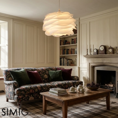 Rose Petal Sculptural Nordic Pendant Lamp - Lamp for Bedroom Glow S397