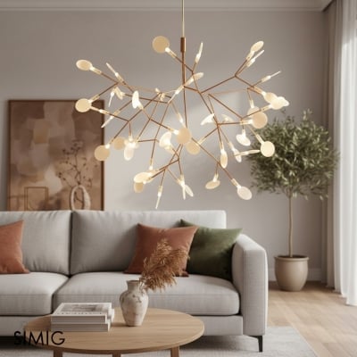 Lámpara de araña Heracleum