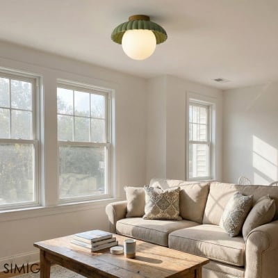 Alien Cream Stijl Plafondlamp M77