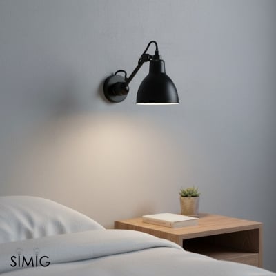 Lámpara de techo o pared con brazo oscilante giratorio Nordic S112