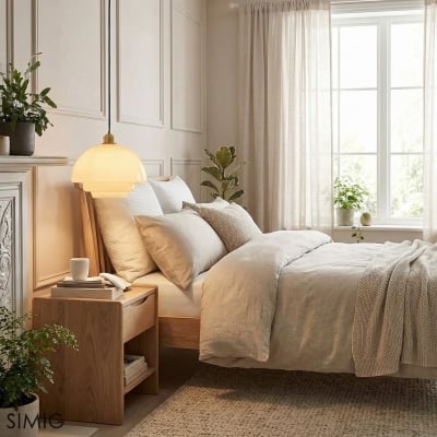 Lámpara colgante de vidrio multicapa de mediados de siglo S93