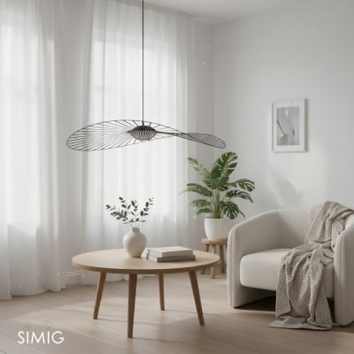 Lámpara colgante moderna Creative Line Hat S212