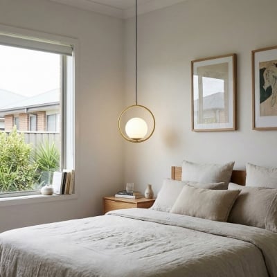 Lunectra Moderne Hanglamp met Geometrisch Design - Hedendaagse Hanglamp voor de Woonkamer T1177