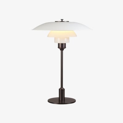 Layora meerlaagse glazen tafellamp - moderne metalen lamp voor de woonkamer T1178