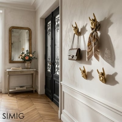 Kickra Victory Sign Wandhalterung – Harzaufhänger für Schmuck T1191