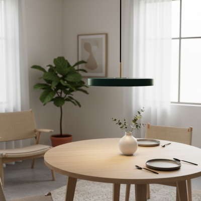 Astris Geometrische Pendelleuchte – Moderne Metall-Hängelampe für Kücheninseln T1181