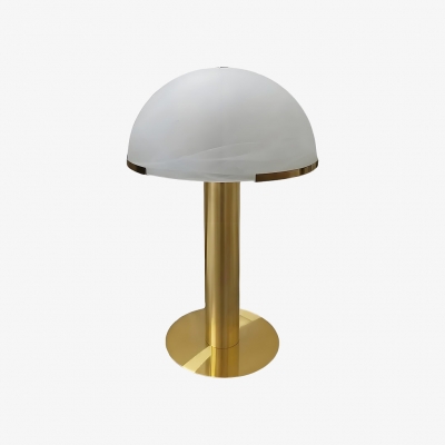 Lampada da tavolo moderna e contemporanea Virelith – Elegante lampada da scrivania con base in metallo per camera da letto e