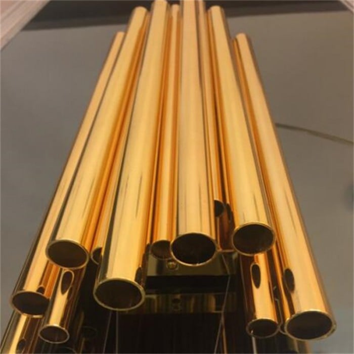 Applique Brubeck en aluminium doré