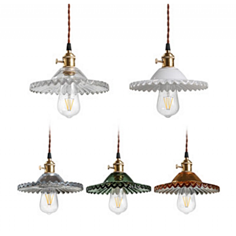 wasserette In de meeste gevallen vrek Exotische vintage glazen hanglamp |Simig Lighting|Antieke & Retro  Verlichting
