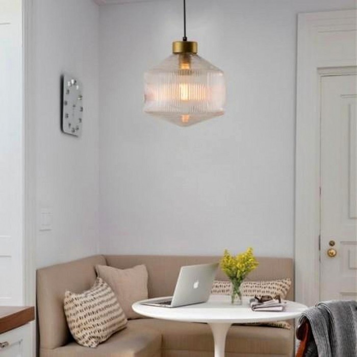 HILMER glazen hanglamp