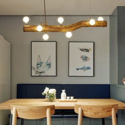 Hanglamp met takvoering