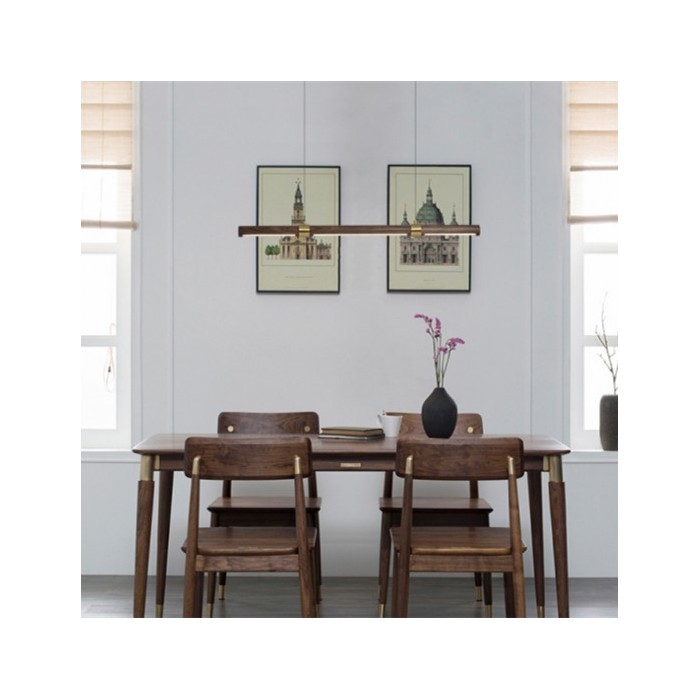 HOMER kulaté dřevěné závěsné svítidlo