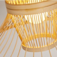 Suspension en rotin d'art de lanterne chinoise