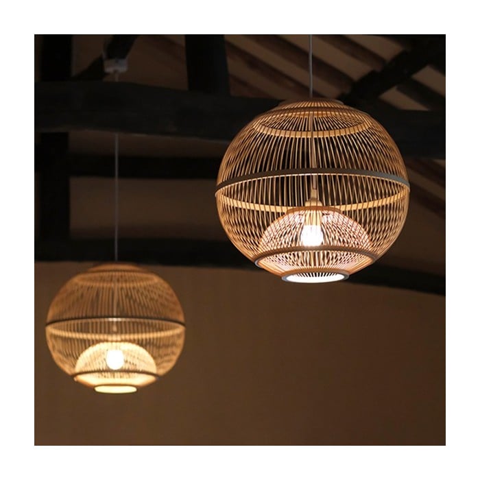 Trädgårdsarbete Wabi-sabi Retro taklampa