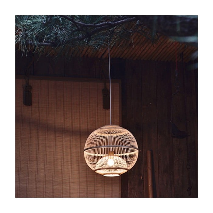 Trädgårdsarbete Wabi-sabi Retro taklampa