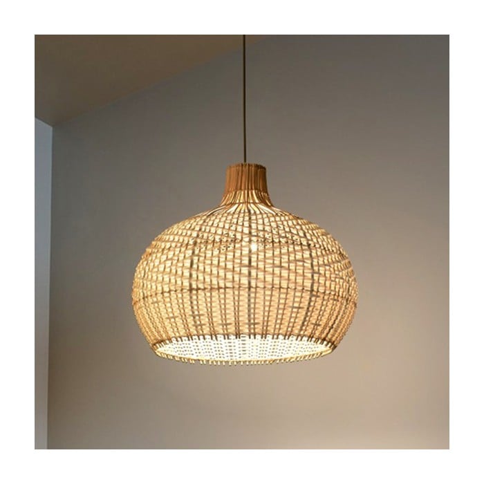 Nordic Rattan Creative hängande taklampa