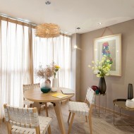 Einfache Vogelnest Creative Rattan Pendelleuchte