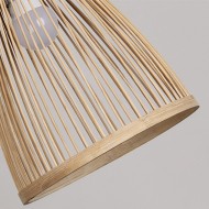 Bamboo Retro Groom Pendant Light