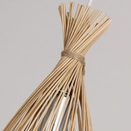 Bamboo Retro Groom Pendant Light