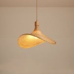 Inn Rattan Pastoral Zen Pendant Light