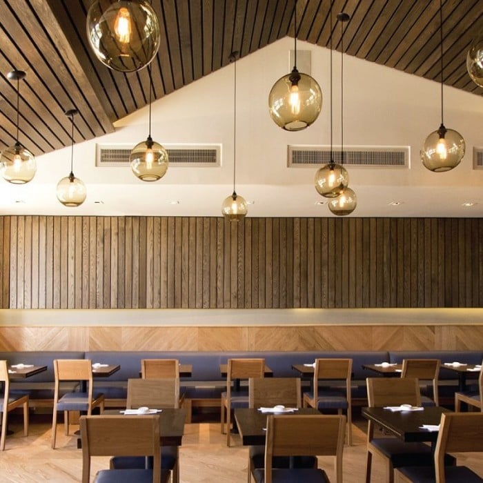 Lampa wisząca niszowa wieżyczka