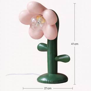 flowery decorative lamp