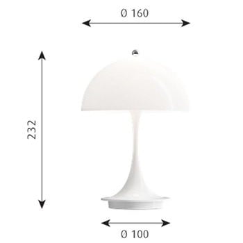 Lampe de table Panthella