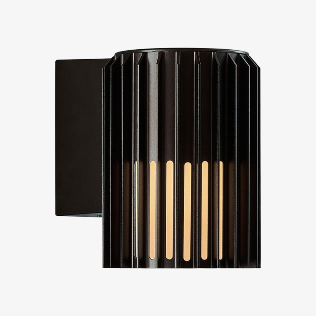 Slotted Aluminium Outdoor Sconce