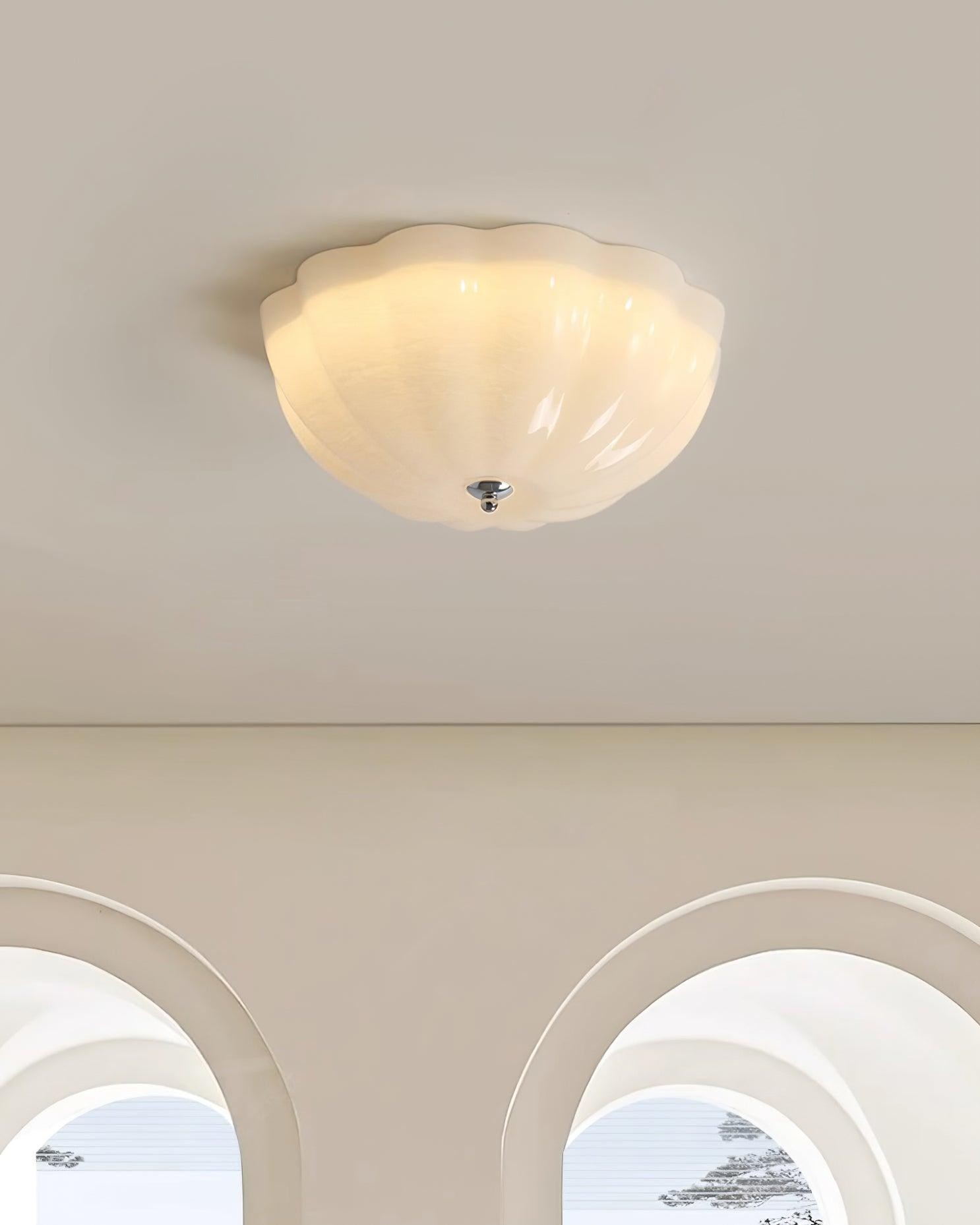 Jelly Shaped Glass Ceiling Lamp M358