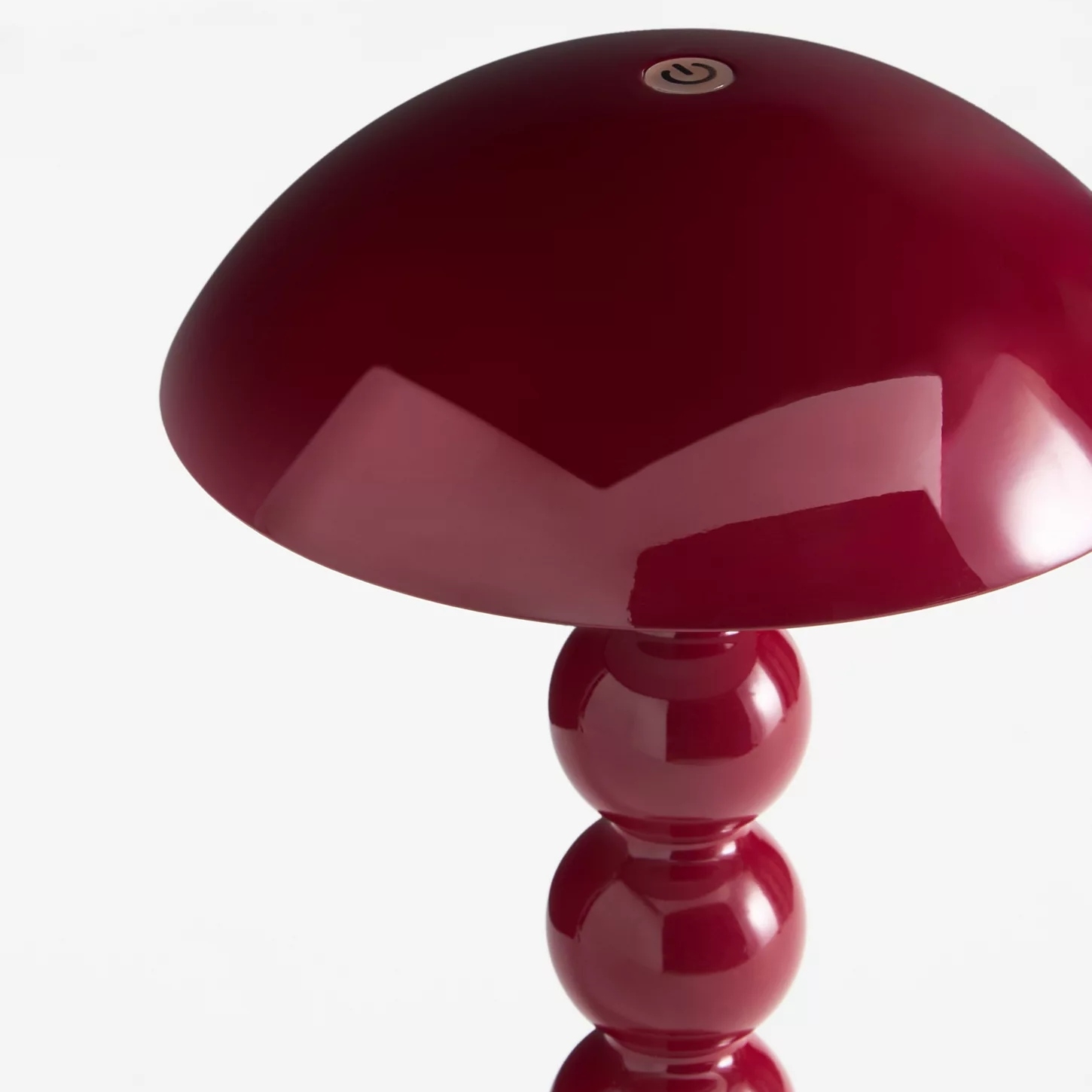 Modo LED Table Lamp - Orb-Stacked Base Mushroom Shade Perfect for Living Room or Bedroom T722
