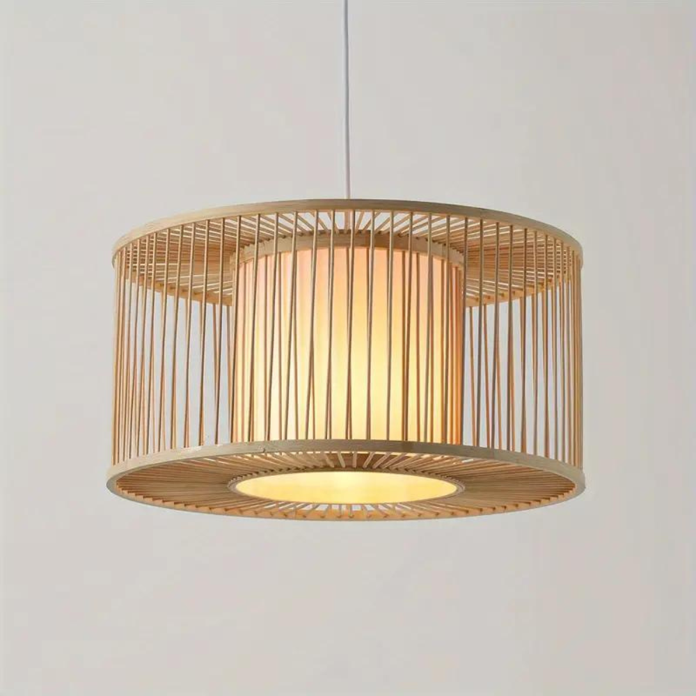 Night Butterfly Bamboo Pendant Light T2124