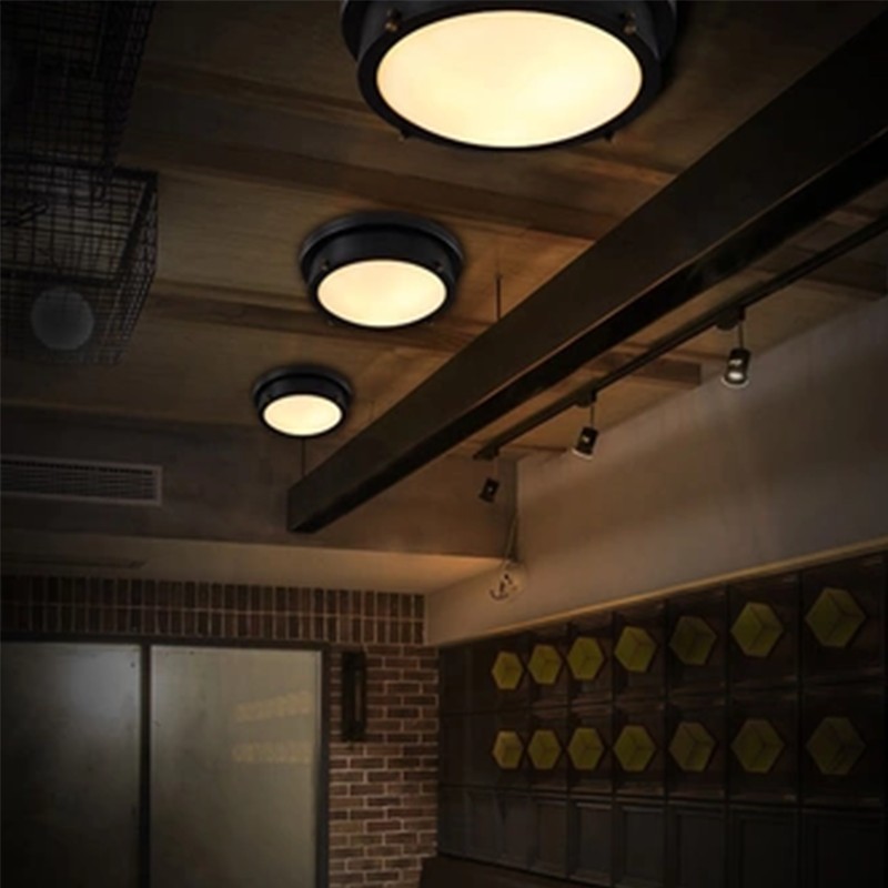 BUNKER Style Ceiling Lamp