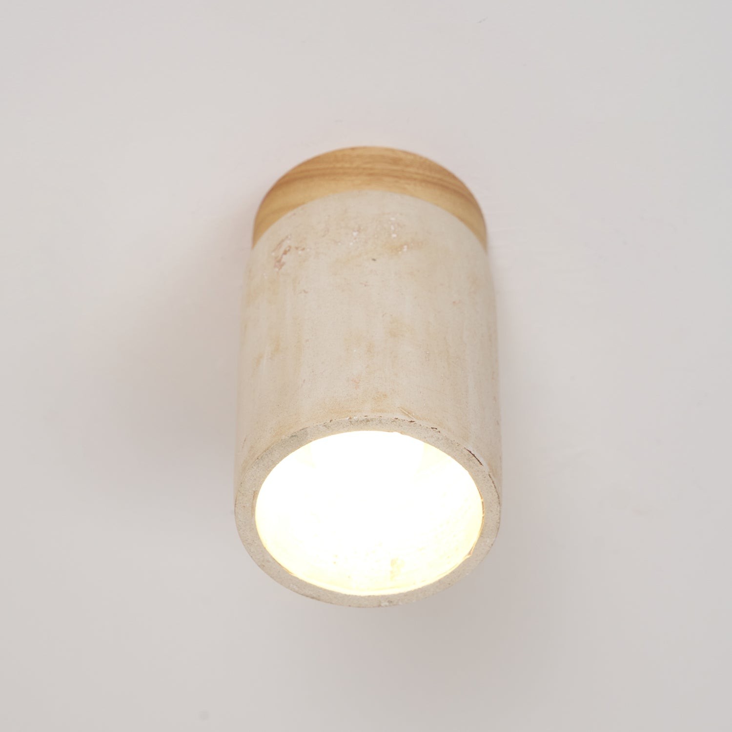 Marble Travertine Column Ceiling Lamp M405