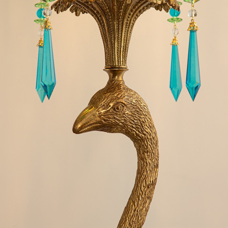Perky Peacock Floor Lamp T1985