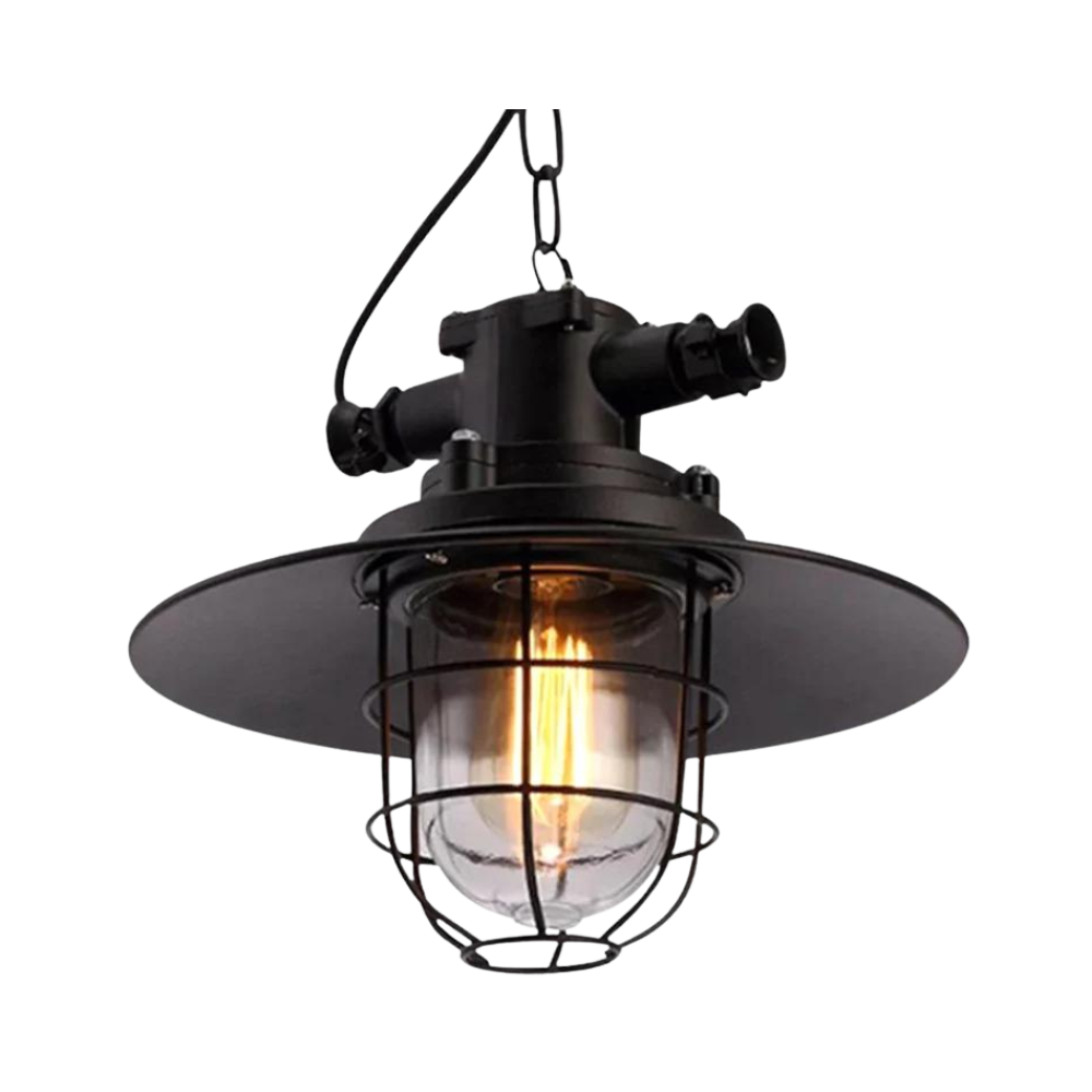 Brilliant Aluminum Industrial Pendant Light T2038