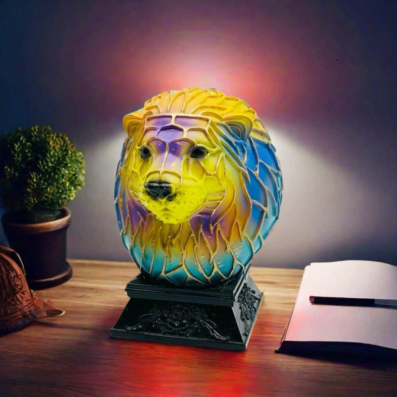 Magical Animal Statue Resin Table Lamp M537