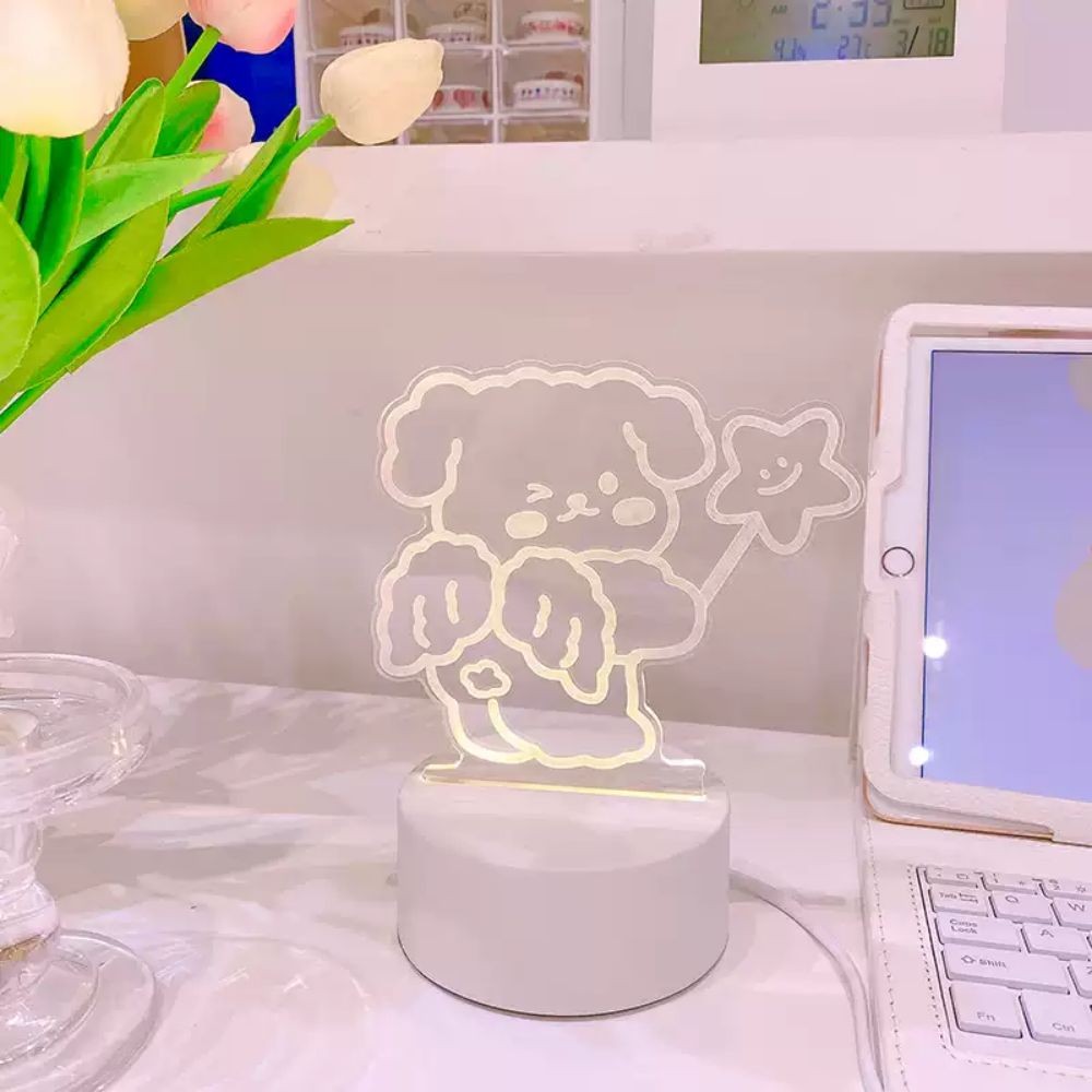 Cartoon 3D Desk Lamp