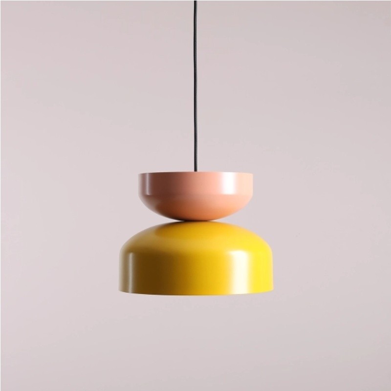 Contemporary Pendant Light with Layered Shade Design S231