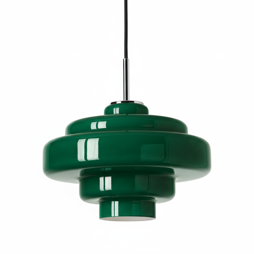Koloro Multi-Layer Pendant Light - Vintage Metal and Glass for Living Room T277