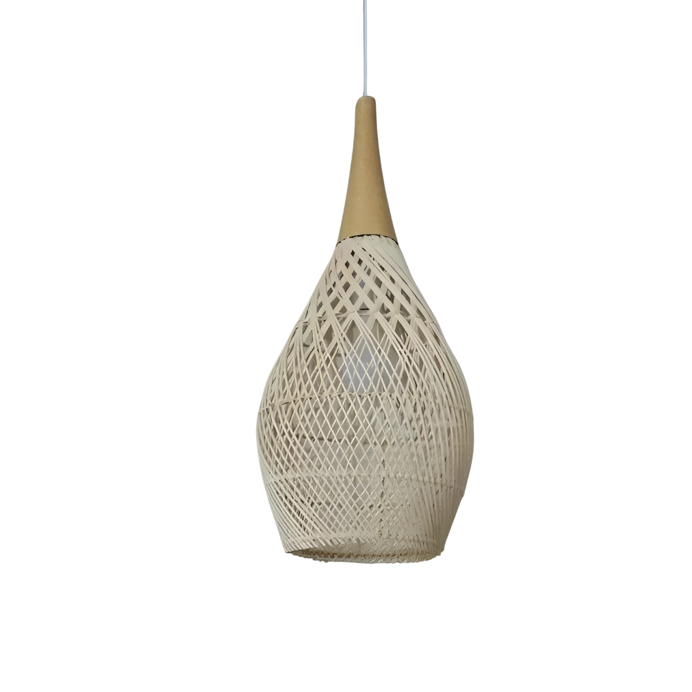 Handmade Rattan Tapestry Pendant Light T2063
