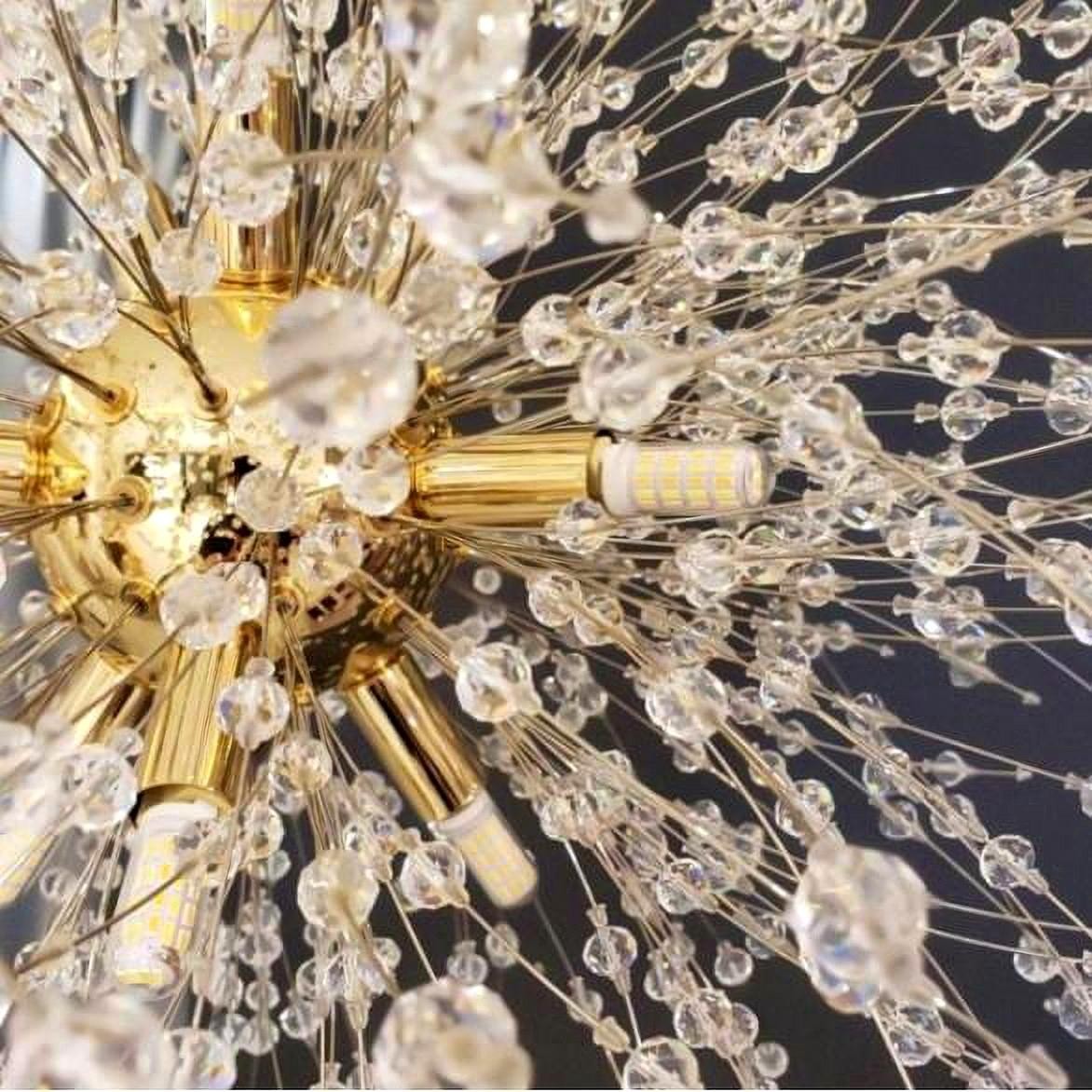 Crystal Dandelion Chandelier